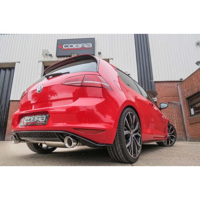 Cobra Sport VW Golf GTI (Mk7) 2.0 TSI (5G) (12-17) Turbo Back Performance Exhaust - Wayside Performance 