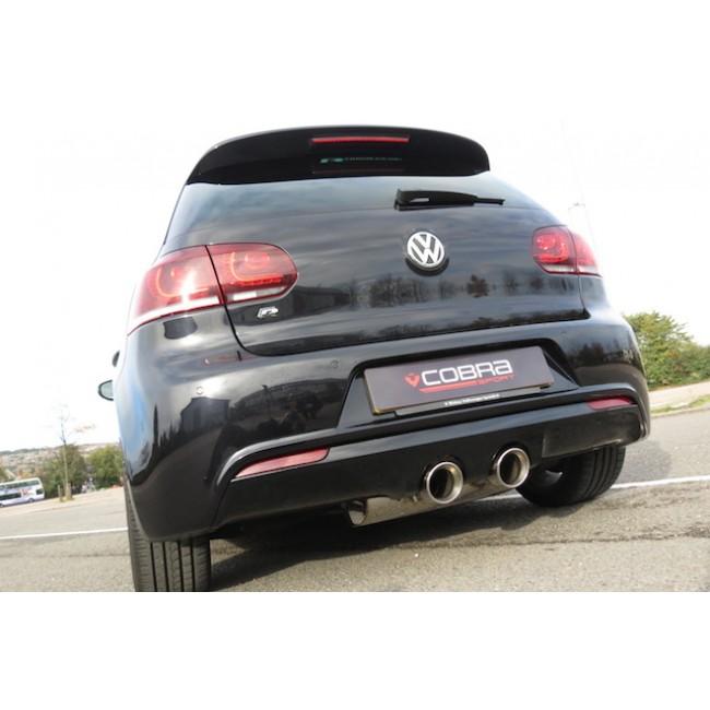 Cobra Sport VW Golf R (Mk6) 2.0 TSI (5K) (09-12) Cat Back Performance Exhaust - Wayside Performance 