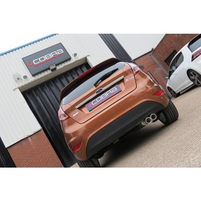 Cobra Sport Ford Fiesta (MK7) Zetec 1.0L Eco-Boost Cat Back Performance Exhaust - Wayside Performance 